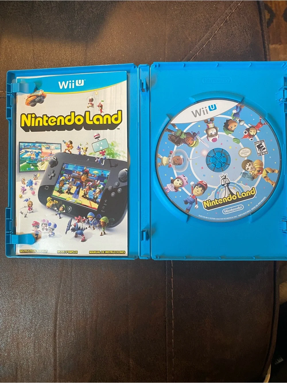 Nintendo Nintendo Land Wii U Action Adventure Party E10+ NTSC-U/C 2012 Manual